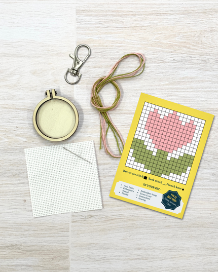 You're Blooming Lovely! Mini Matchbox Broderingssett