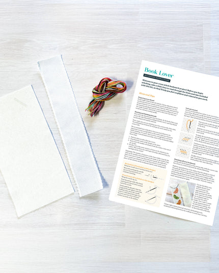 Book Lover Bokmerke Broderingssett