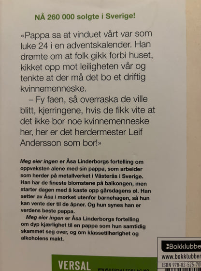 Linderborg, Åsa: Meg eier ingen