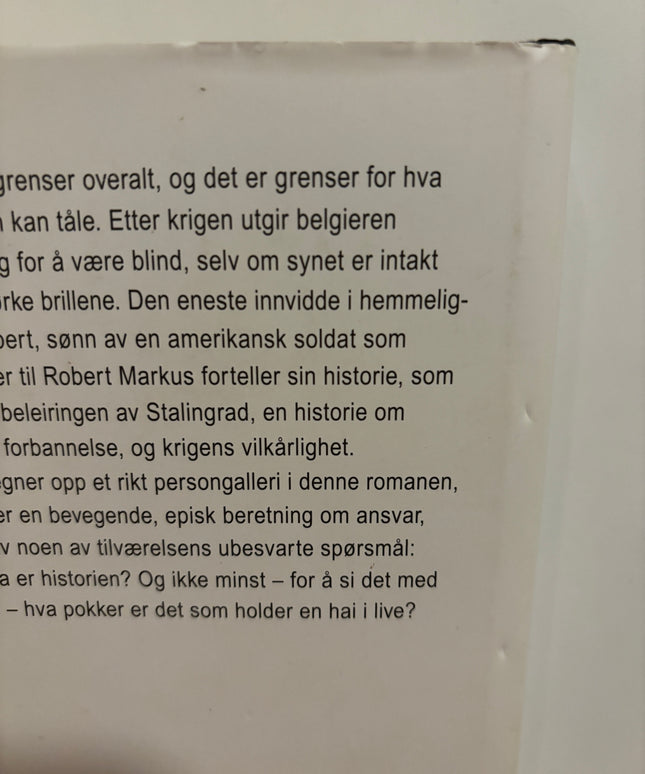 Jacobsen, Roy: Grenser