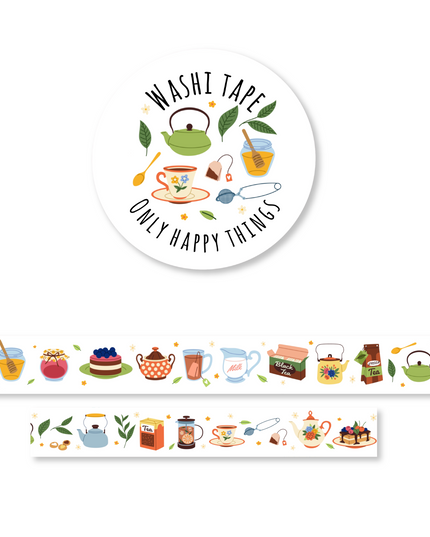 Washi Tape | Tea Time