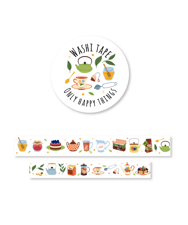 Washi Tape | Tea Time