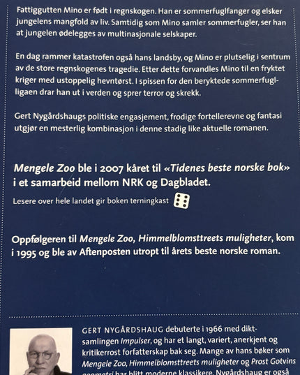 Nygårdshaug, Gert: Mengele zoo