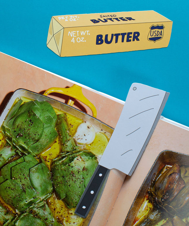 Bokmerke | 
Smørpakke (det er die cut!)