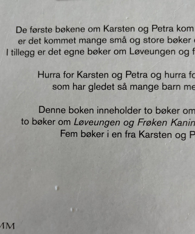 Bringsværd, Tor Åge: Hurra! For Karsten og Petra