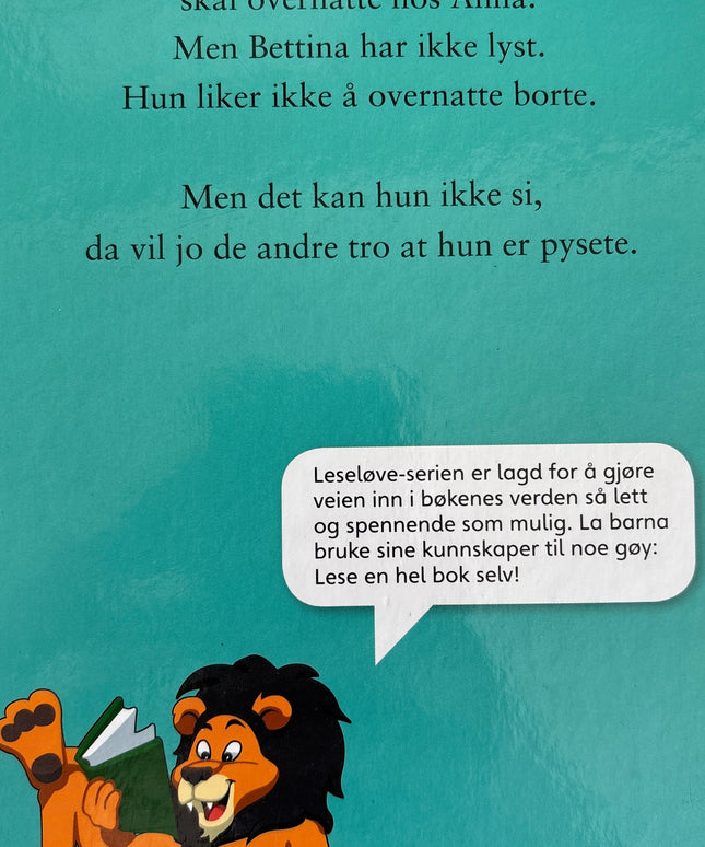 Jøranlid, Sidsel: Bettina overnatter