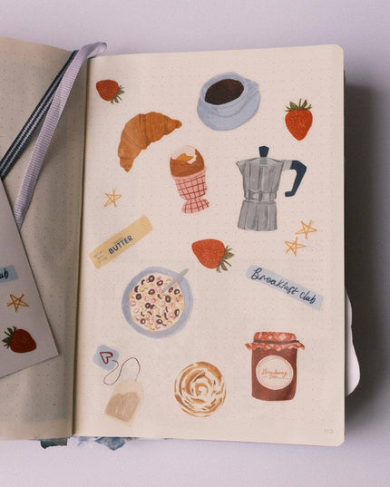 Vinyl Klistremerkeark | Breakfast Club