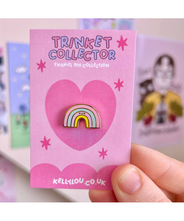 Pastel Rainbow - Mini Enamel Pin