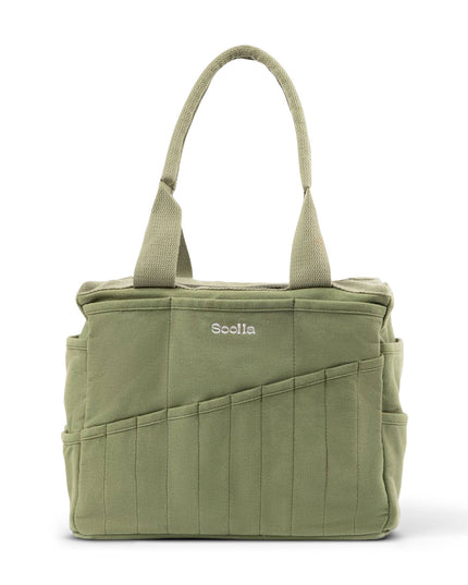 Forhåndsbestilling | Soolla Studio Artist Bag | Ganja Green | Hobbyveske | Veske for Kreative Prosjekter