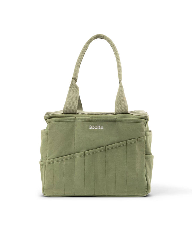 Forhåndsbestilling | Soolla Studio Artist Bag | Ganja Green | Hobbyveske | Veske for Kreative Prosjekter