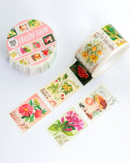 Washi Tape | Botanical Stamps