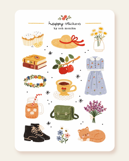Klistremerkeark | Late Summer | A6