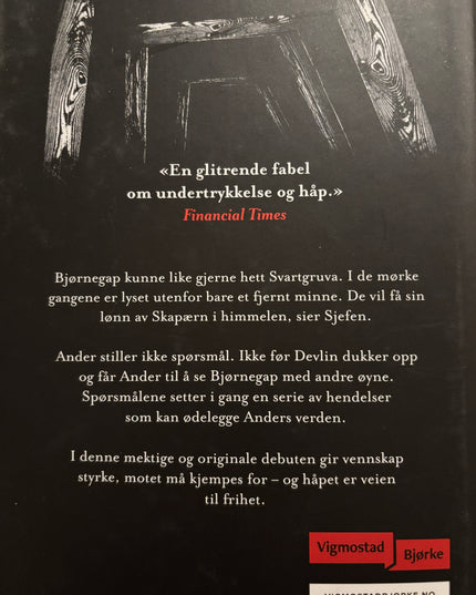 Hyder, Liz: Bjørnegap