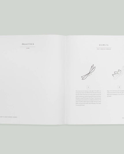 How to Draw Modern Florals - Mini Utgave
