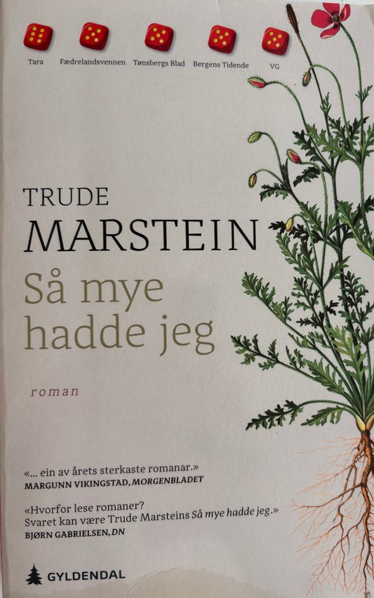 Marstein, Trude: Så mye hadde jeg