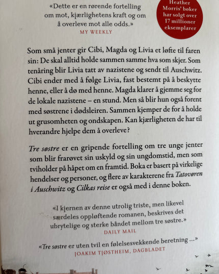 Morris, Heather: Tre søstre