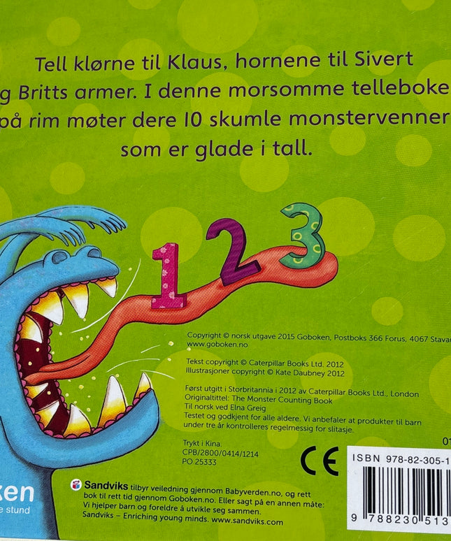 Daubney, Kate: Monster-telleboken