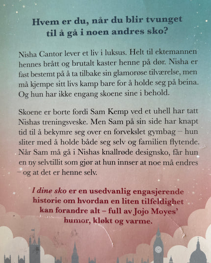 I dine sko - Jojo Moyes (innbundet)