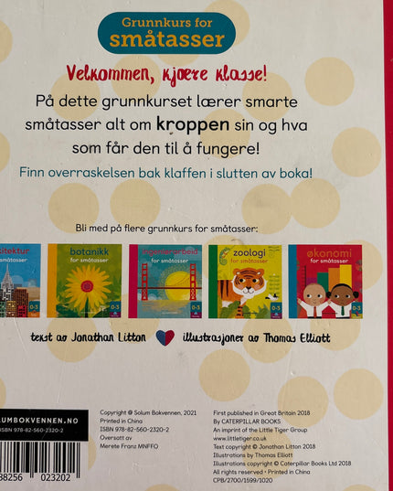 Litton, Jonathan: Anatomi for småtasser