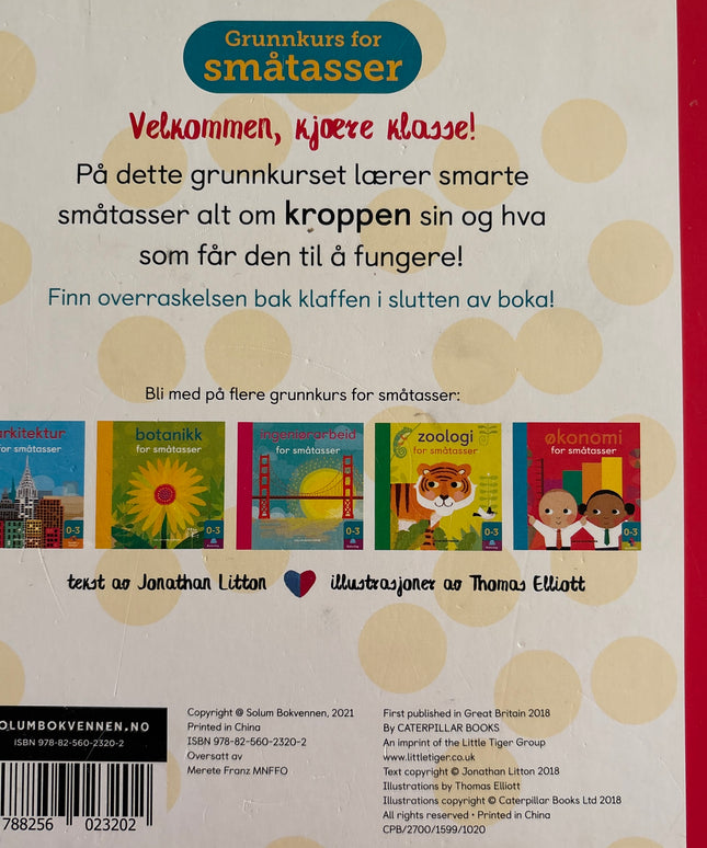 Litton, Jonathan: Anatomi for småtasser