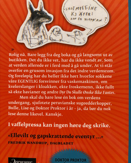 Doktor Proktor og verdens undergang kanskje - Jo Nesbø (innbundet)