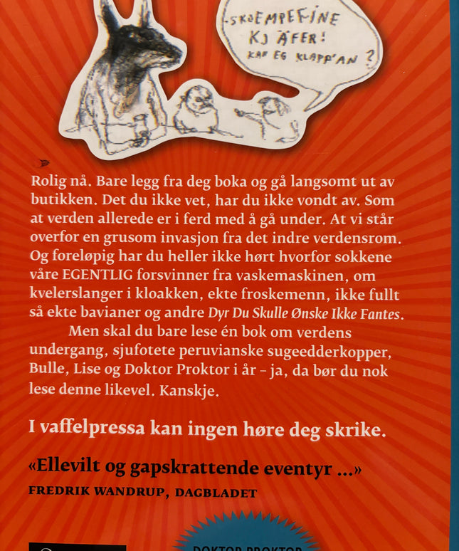 Nesbø, Jo: Doktor Proktor og verdens undergang. Kanskje