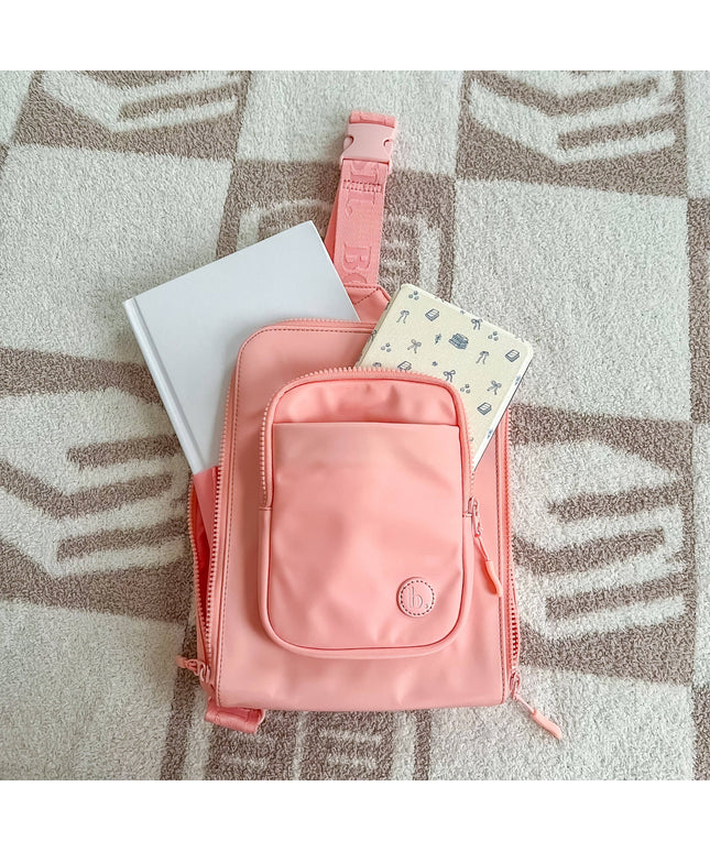 The Bookish Crossbody: Bubblegum