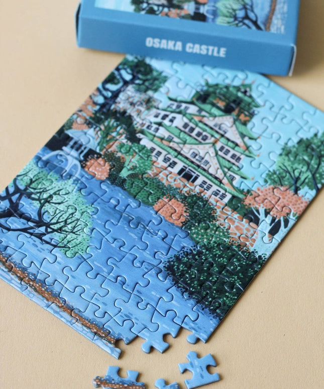 Osaka Castle Mini Puslespill 99 Brikker