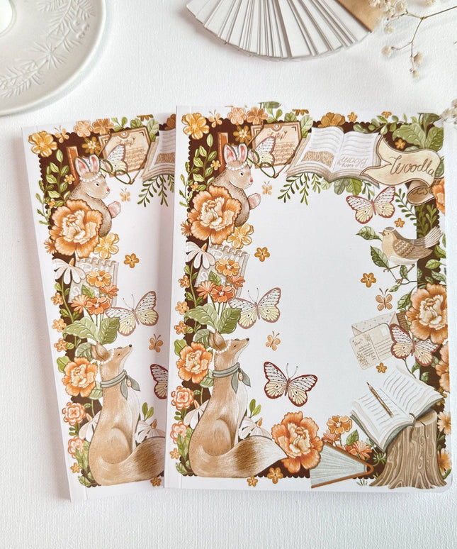 Dot Grid Notatbok | Woodland