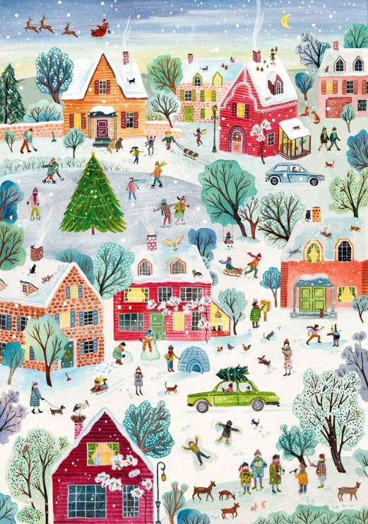 Puslespill 2000 Brikker | The Enchanted Christmas Village