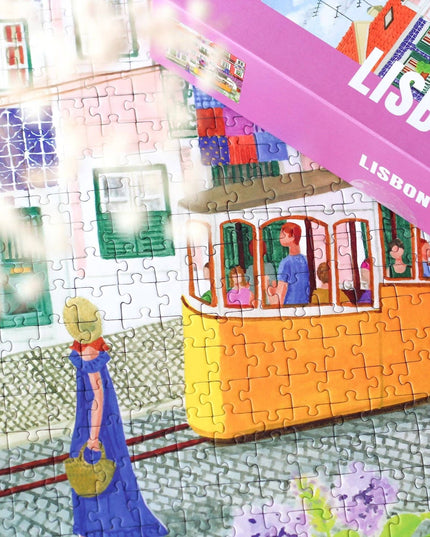 Lisbon Puslespill | 1000 Brikker