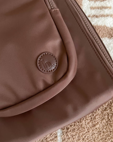 The Bookish Crossbody - Chocolate