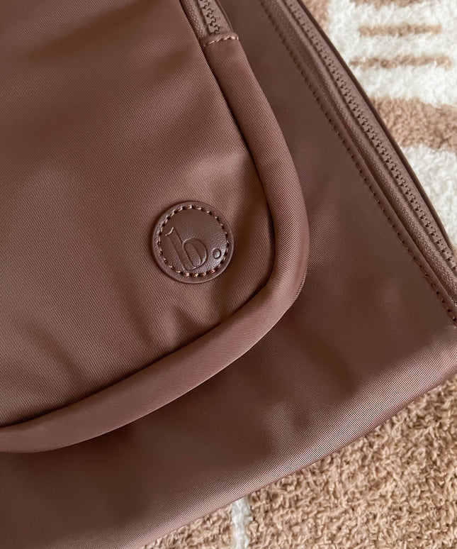 The Bookish Crossbody - Chocolate