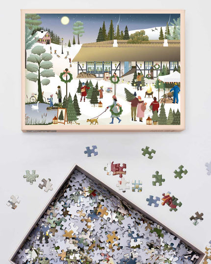 Puslespill | Christmas Tree Farm | 1000 Brikker