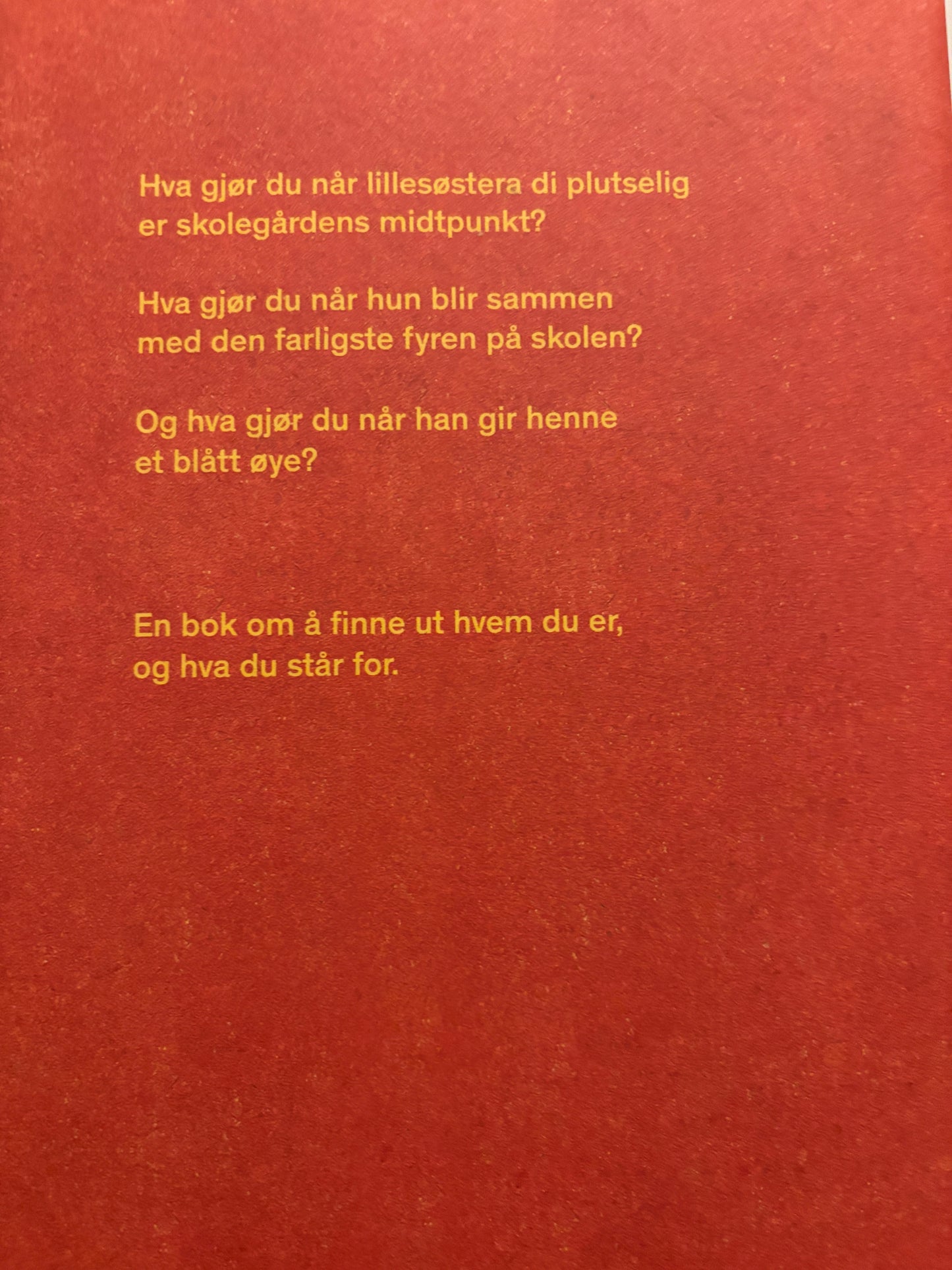 Henmo, Sverre: Søstera di er den peneste på skolen