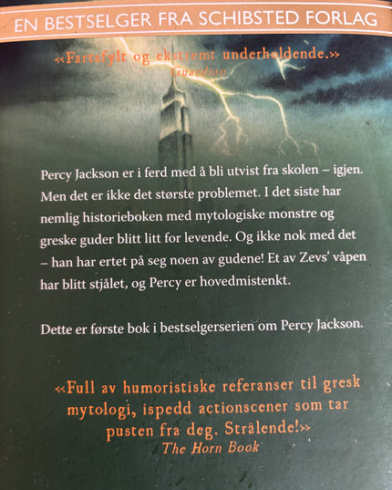 Riordan, Rick: Percy Jackson: Lyntyven