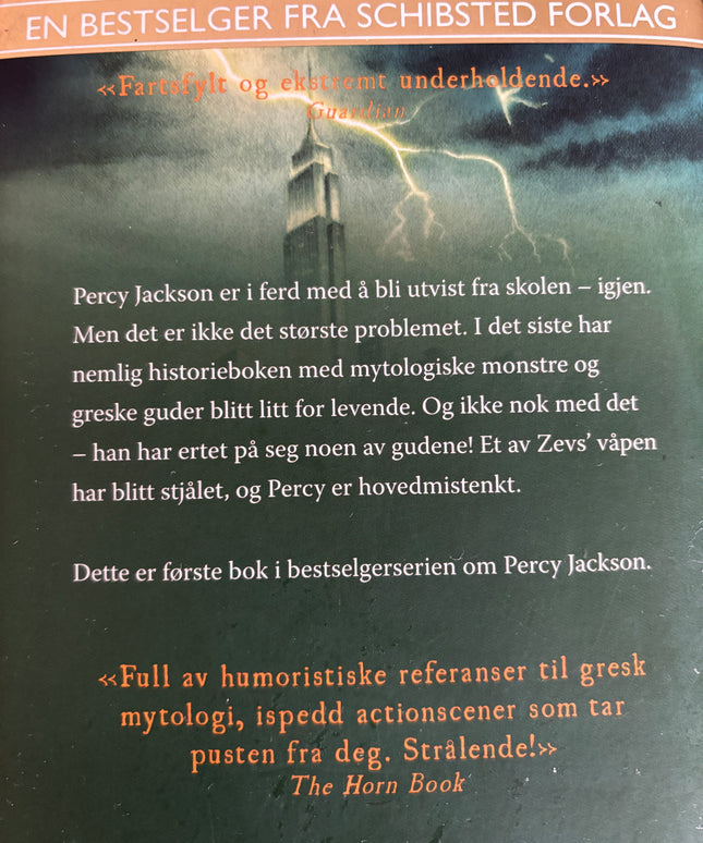 Riordan, Rick: Percy Jackson: Lyntyven