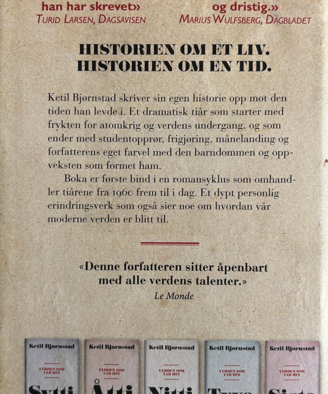 Bjørnstad, Ketil: Sekstitallet