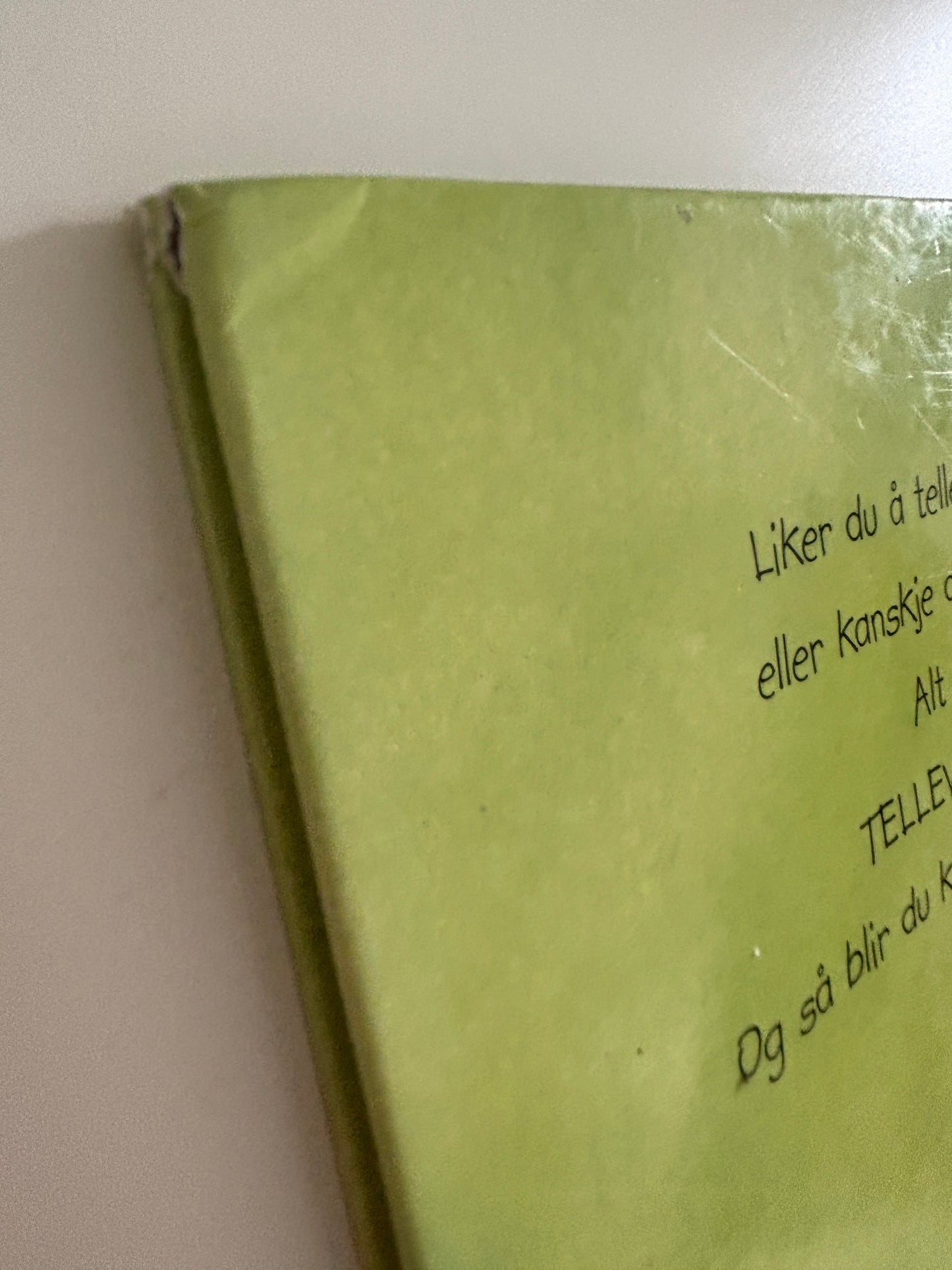 Gjerdrum, Anne-Lise: Tellevers om tusen ting