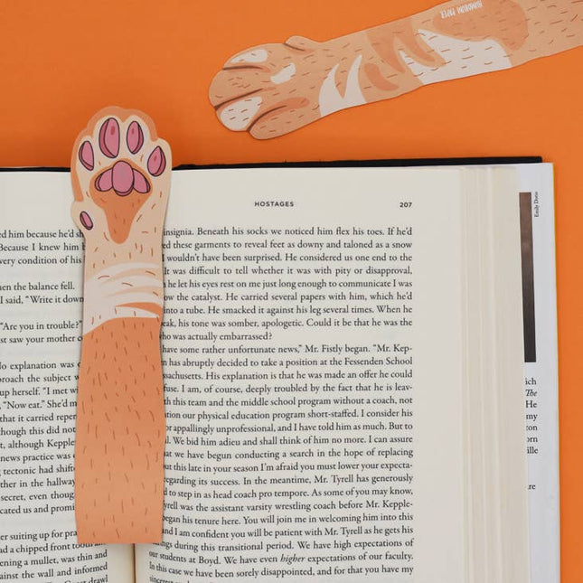 Bokmerke | 
Kattepote - Orange (det er die cut!)