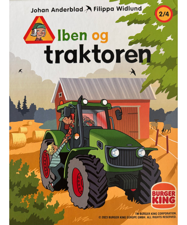 Iben og traktoren