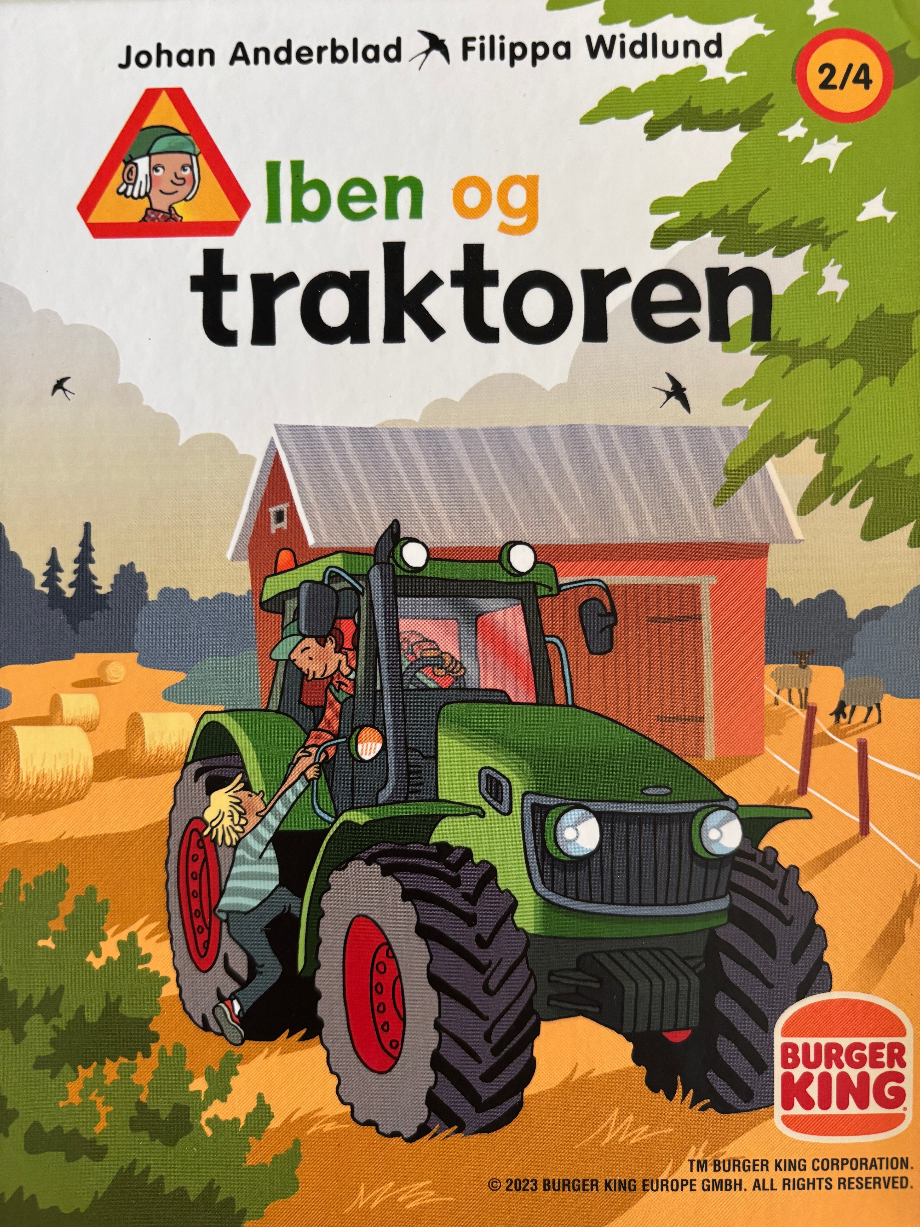 Iben og traktoren