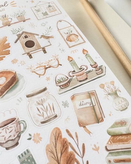 Klistremerkeark | Magical Cozy Fall