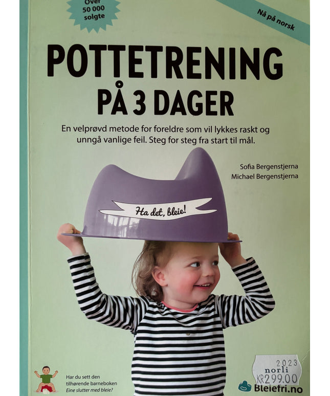 Pottetrening på 3 dager