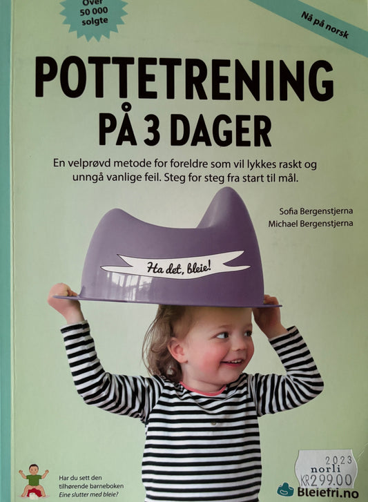 Pottetrening på 3 dager