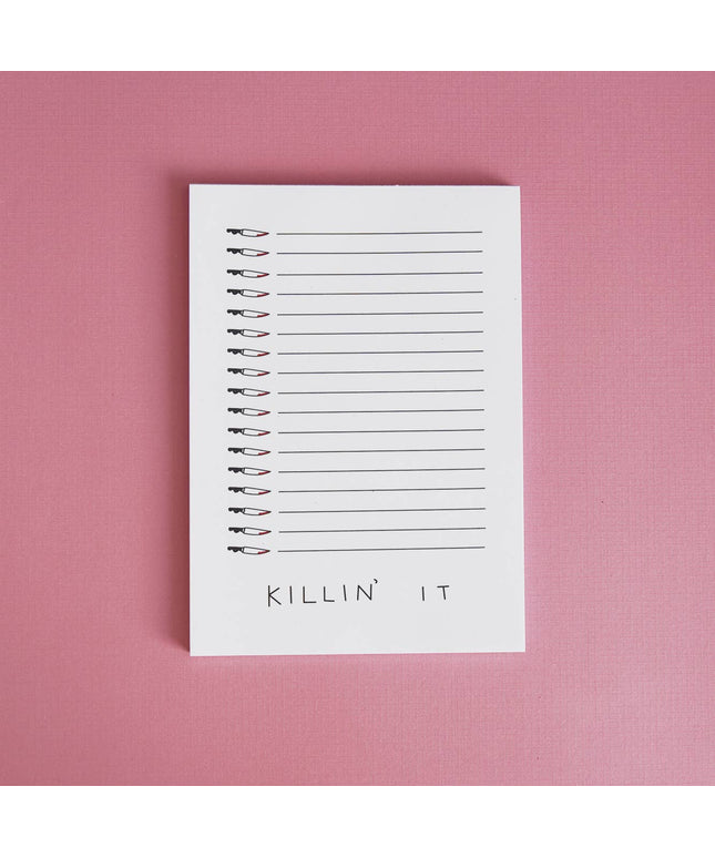 Killin' It - Notatblokk