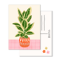 Postkort - Søt Plante Illustrasjon