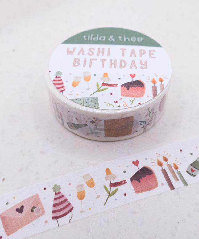 Washi Tape | Birthday | Tilda&Theo