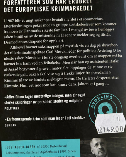 Adler, Olsen: Jussi: Fasandreperne