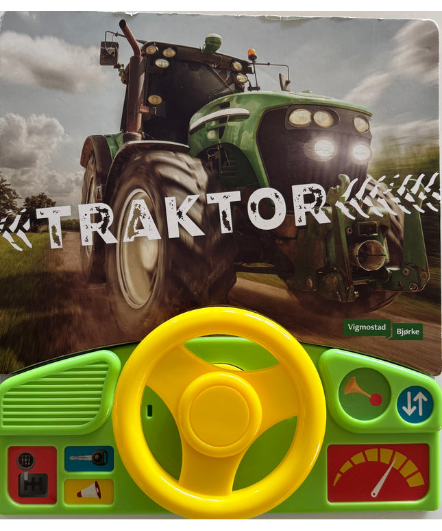 Traktor, bok med lyd